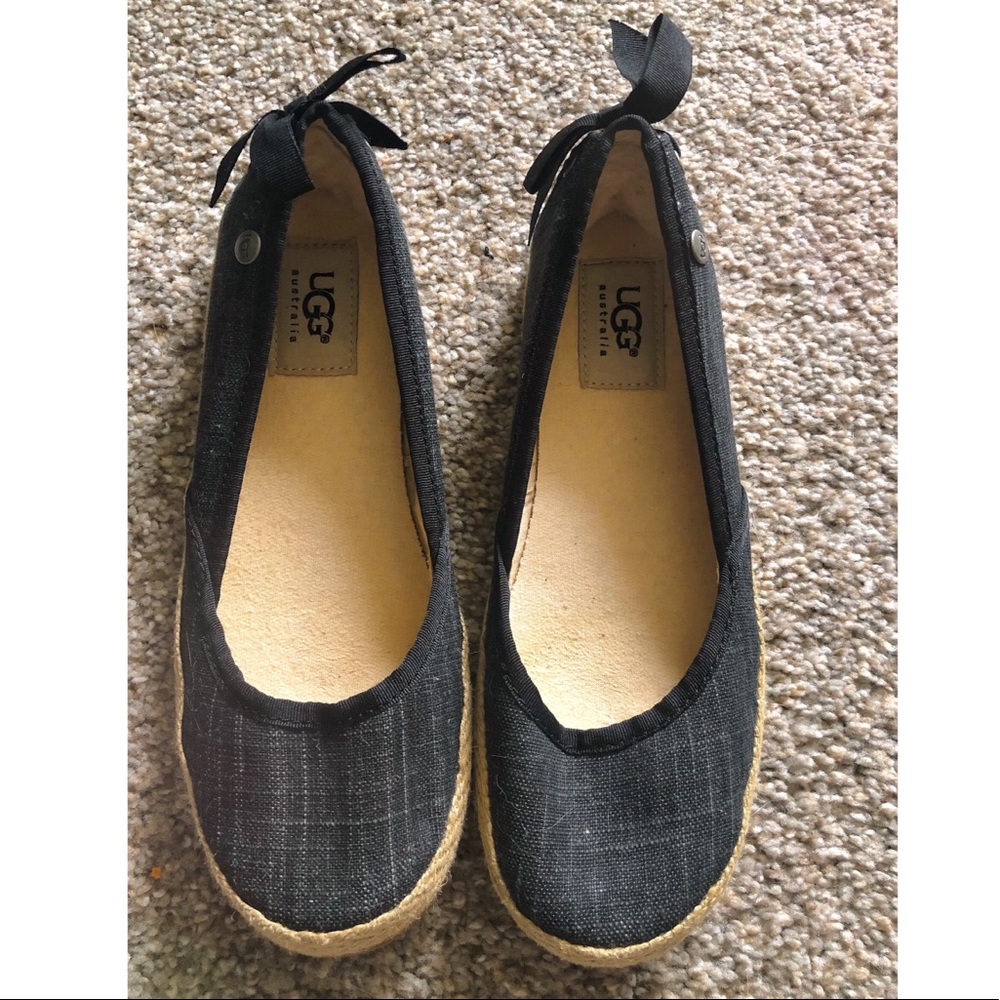 Ugg Indah Cotton Ballet Flat Size 5